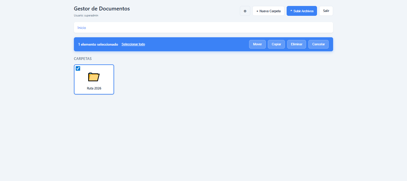 Gestión de Documentos
